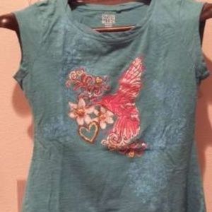 Girls L 14/16 sleeveless top